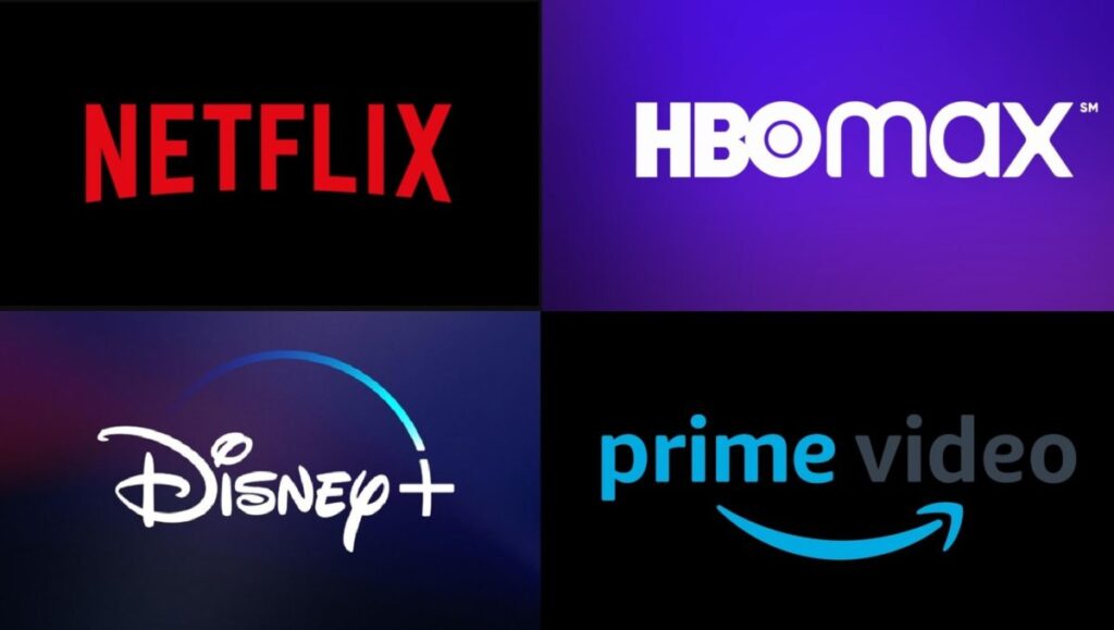 Netflix, Hbo Max, Disney Plus y Prime Video