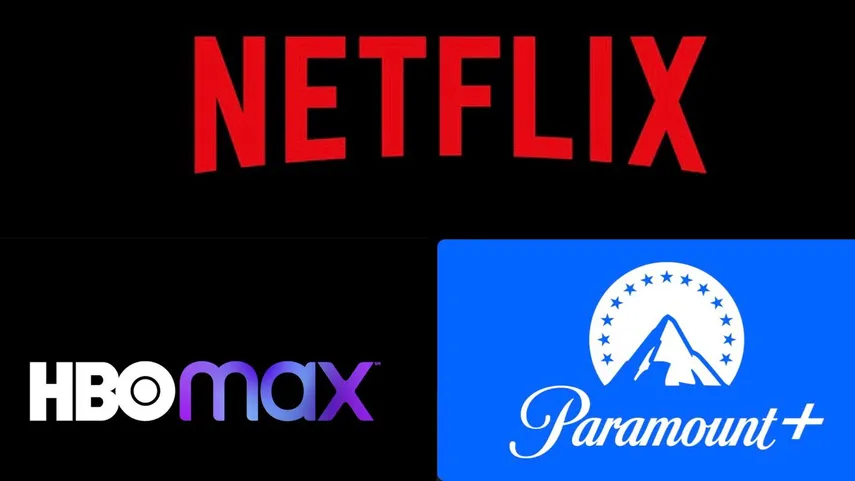 Netflix, Hbo Max y Paramount Plus